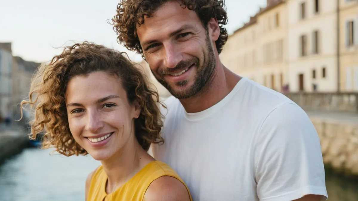 Rencontre entre célibataires près de chez soi : un homme et une femme au bord de l'eau