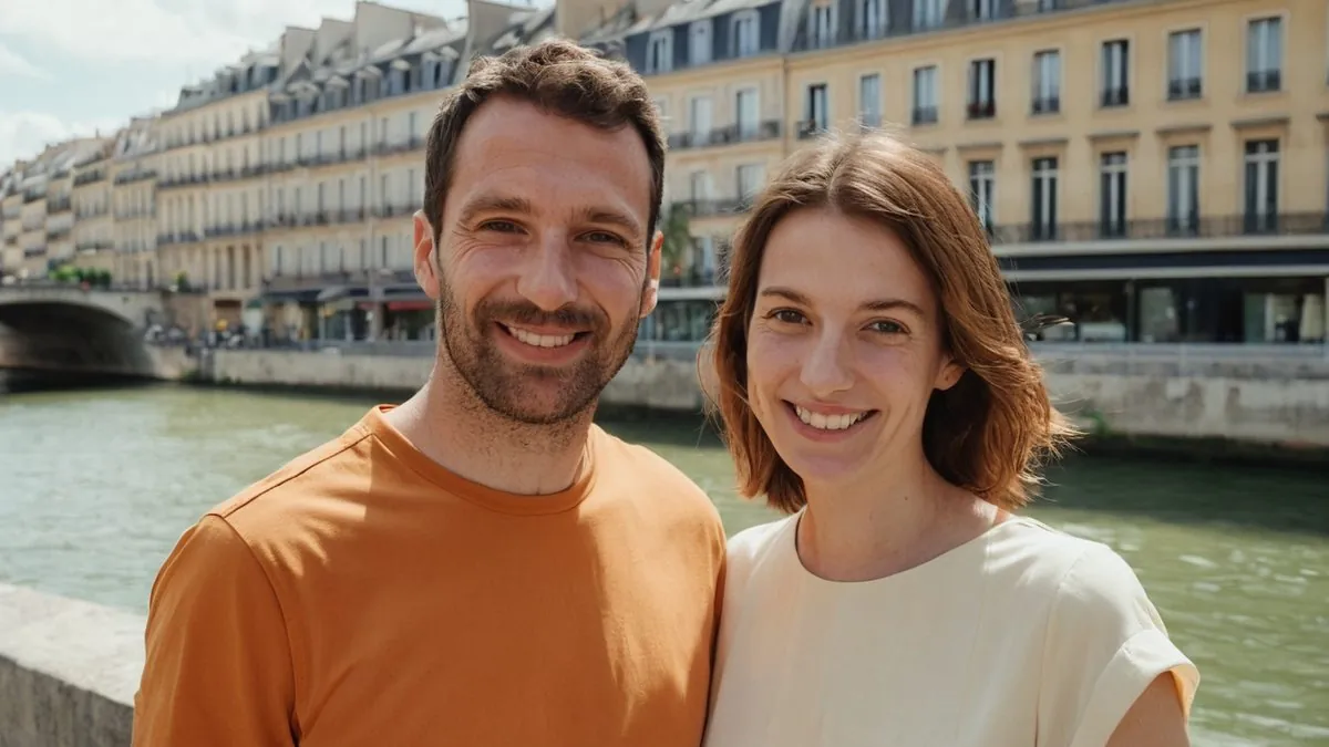Rencontre entre célibataires près de chez soi : un homme et une femme au bord de l'eau
