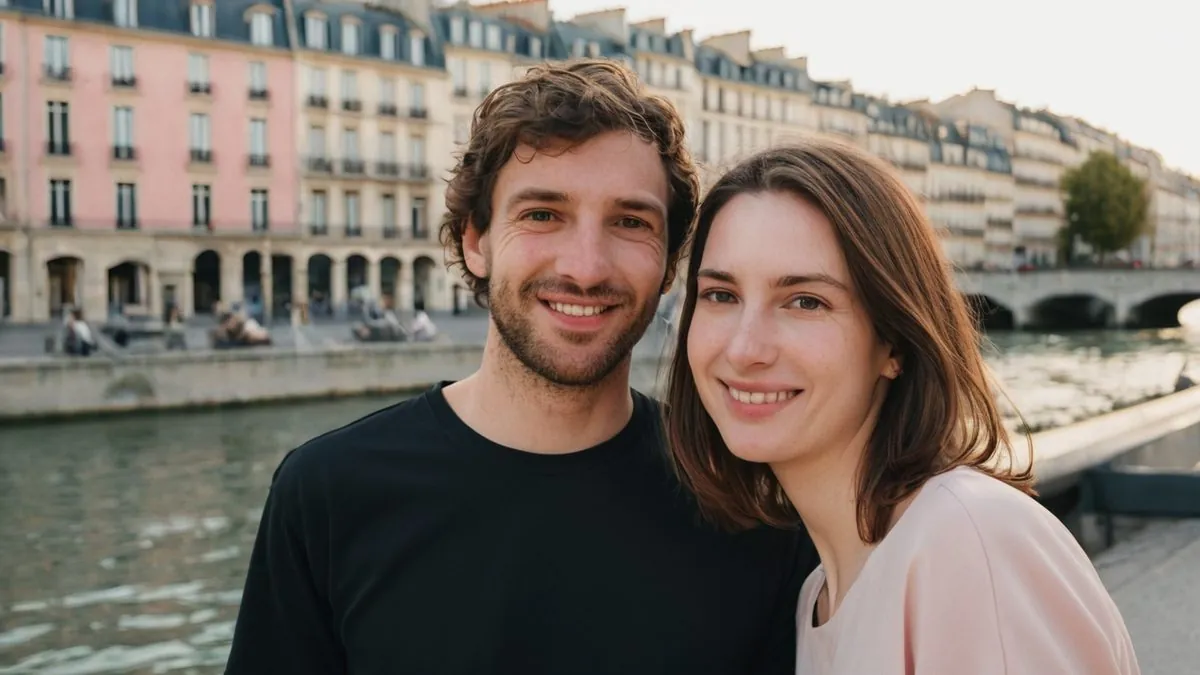 Rencontre entre célibataires près de chez soi : un homme et une femme au bord de l'eau