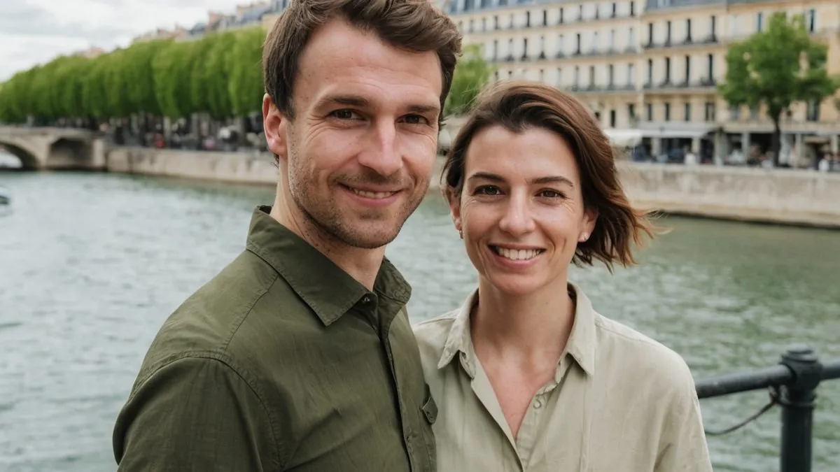 Célibataires qui font connaissance près de chez soi, au bord de l'eau