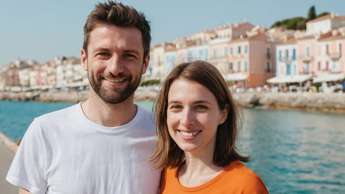 Rencontre entre célibataires près de chez soi : un homme et une femme au bord de l'eau