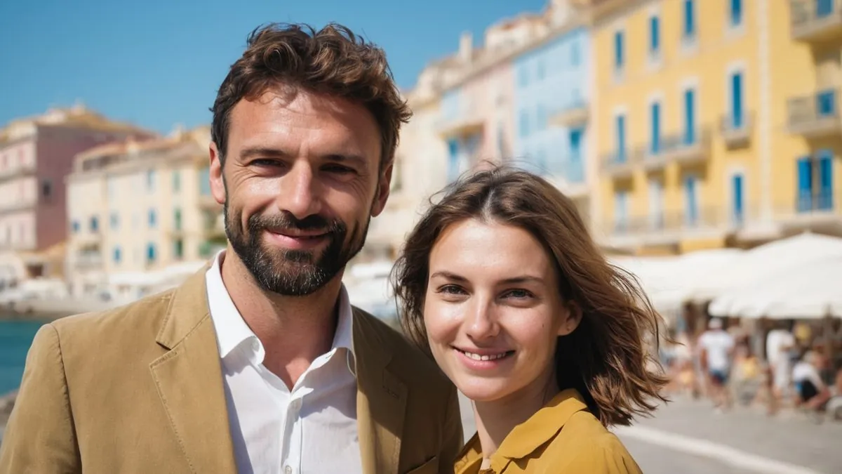 Rencontre entre célibataires près de chez soi : un homme et une femme au bord de l'eau